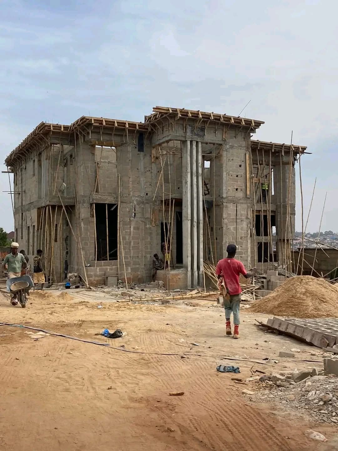 Masonry and Construction Site - O.B Real Estate Appraisers project